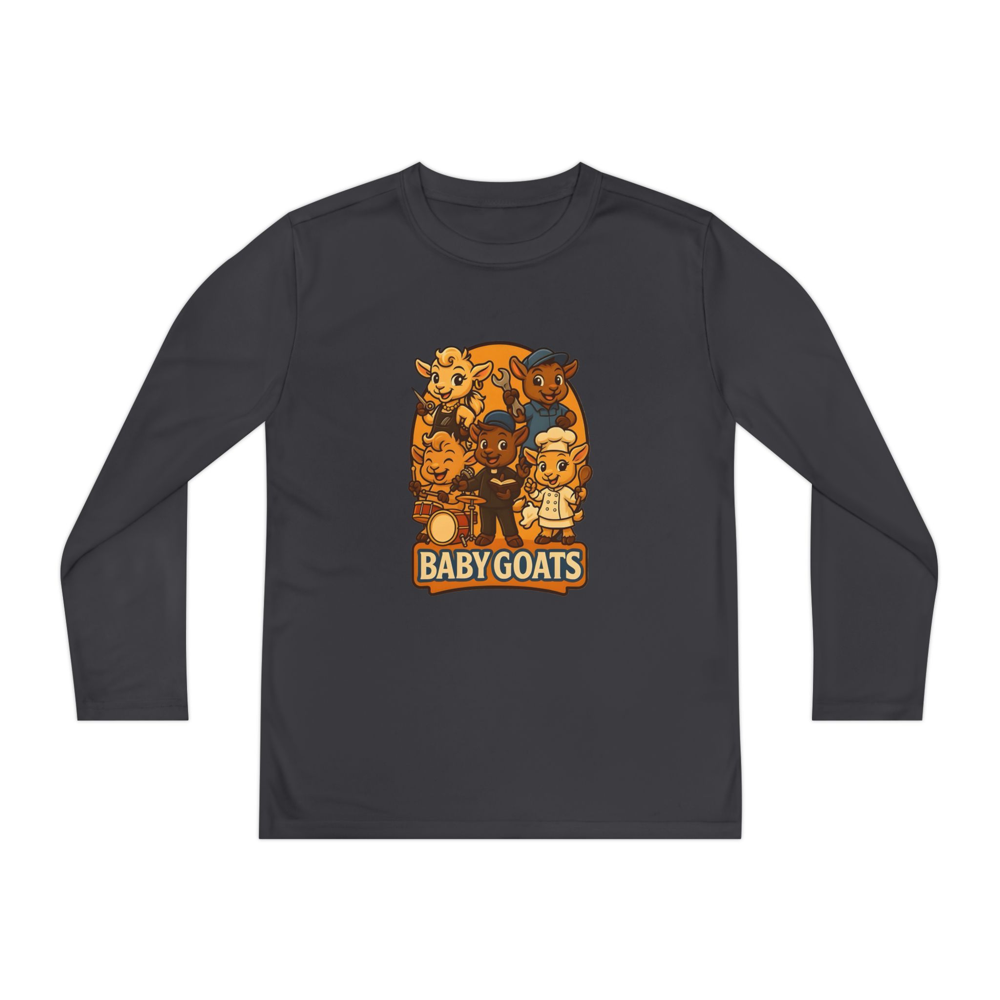 Youth Long Sleeve Competitor Tee - Image 9