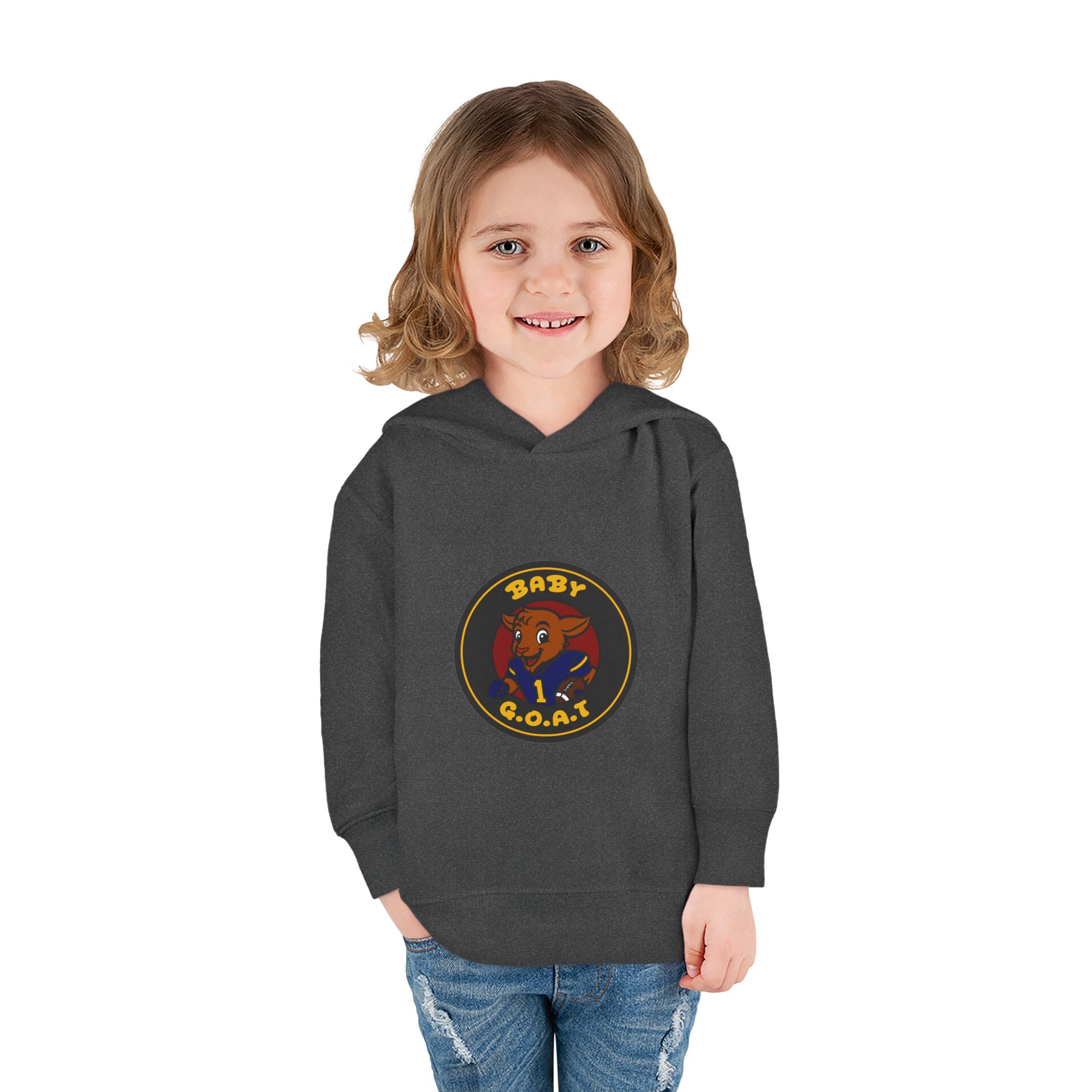 Davon The Touchdown Star Baby G.O.A.T. Toddler Pullover Hoodie - Image 16