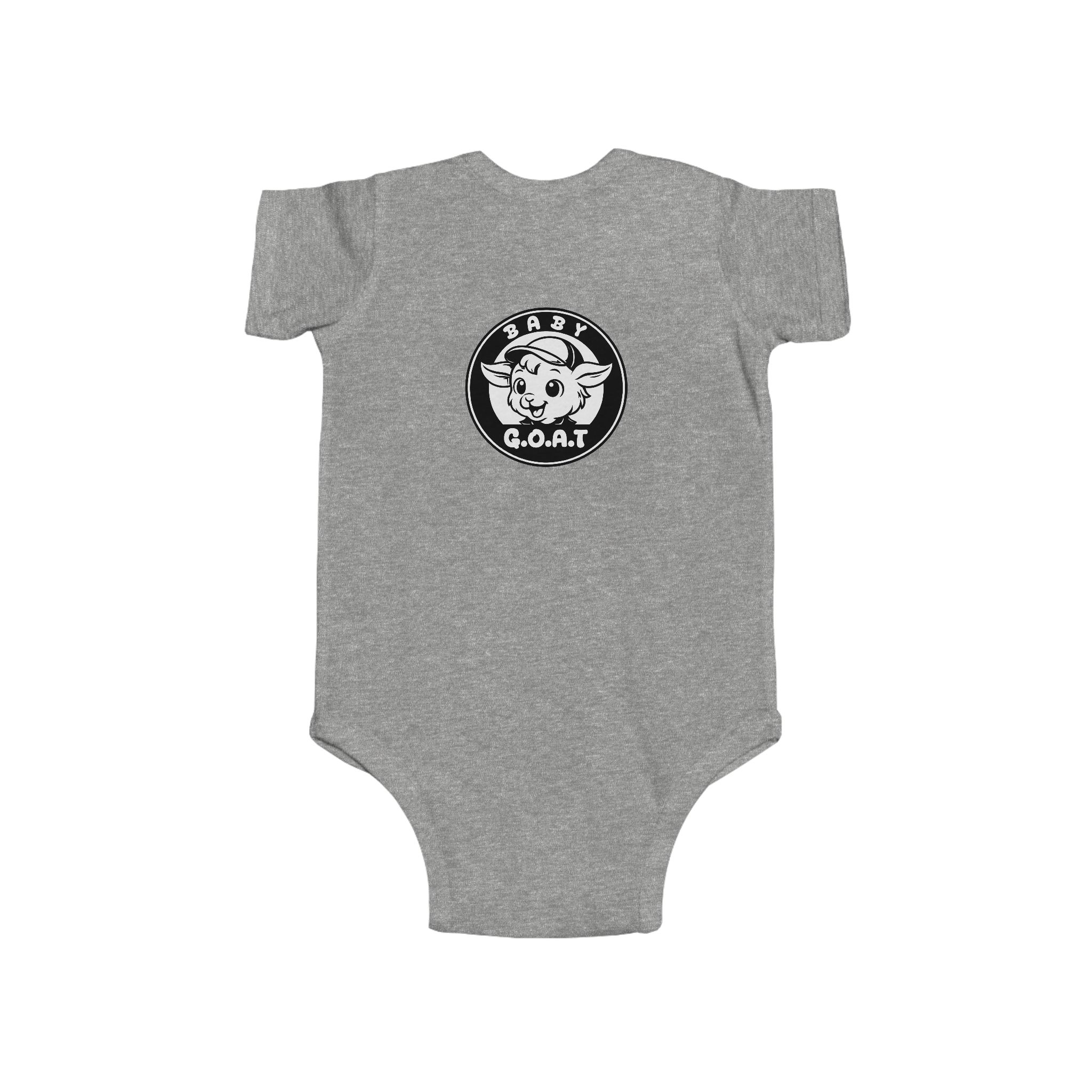 Baby G.O.A.T – Classic Edition Baby G.O.A.T. Bodysuit – Cute Goat Graphic Infant Onesie - Image 5