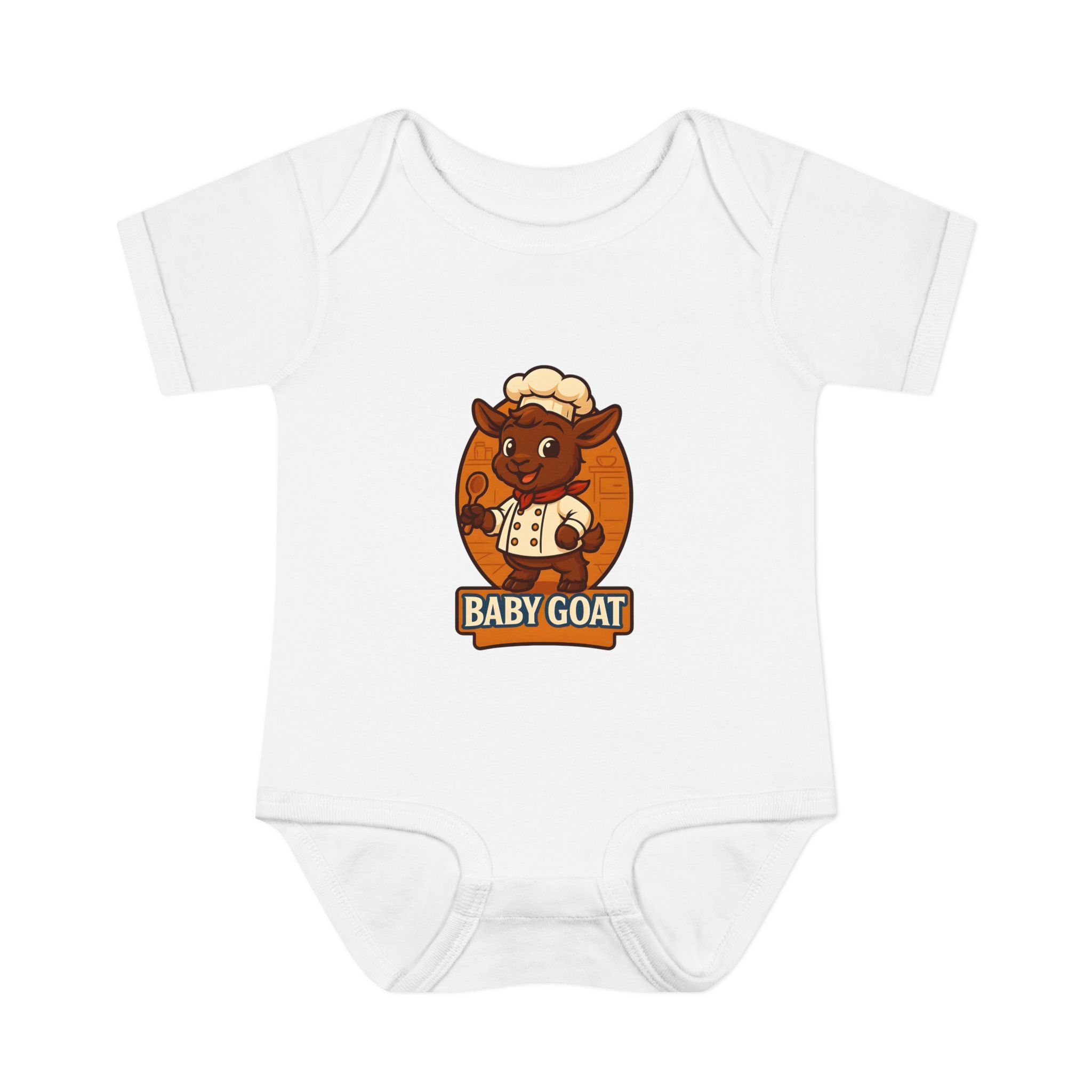Baby Goat Infant Bodysuit — Cute Cartoon Kid Goat Baby Onesie
