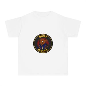 Davon The Touchdown Star Baby G.O.A.T. Youth Tee — Cute Cartoon Goat Kids T‑Shirt