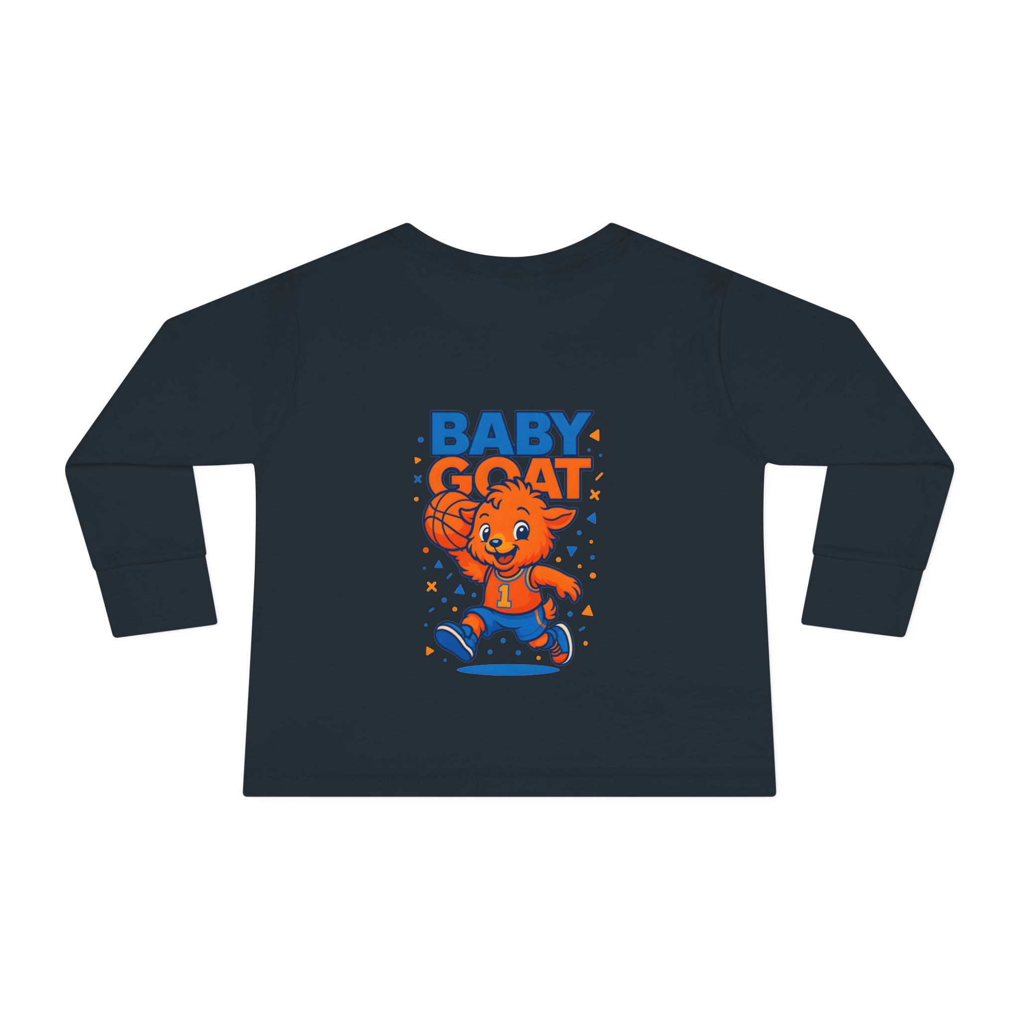 Baby G.O.A.T – MJ Toddler Long Sleeve Tee - Image 10