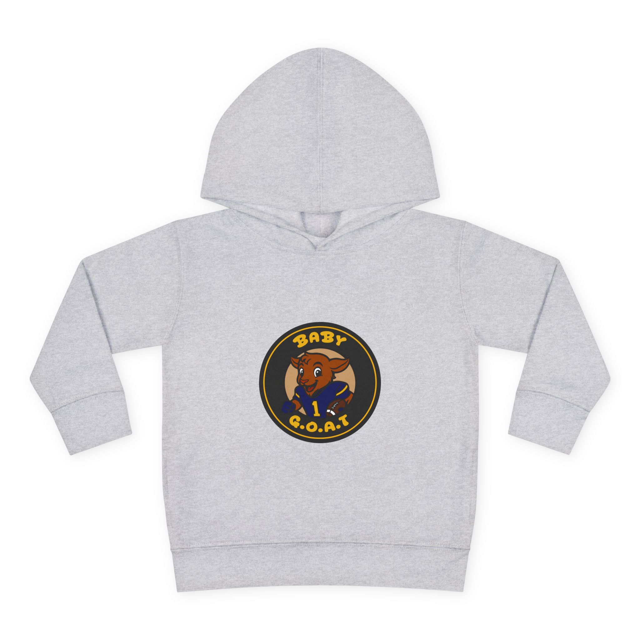 Davon The Touchdown Star Yellow BackgroundToddler Pullover Fleece Hoodie - Image 5