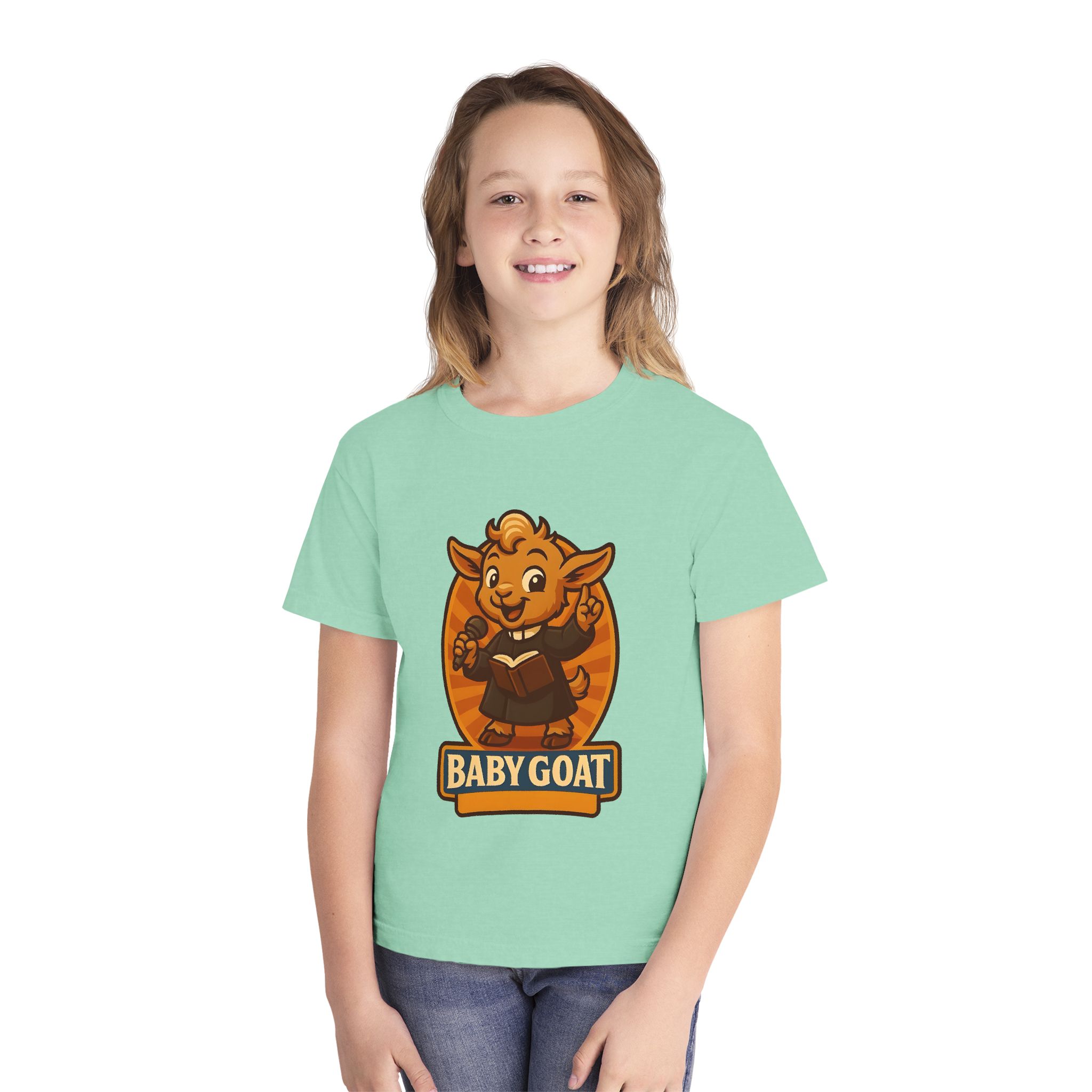 Baby Goat Youth Tee — Cute Singing Goat Kids Shirt - Image 6