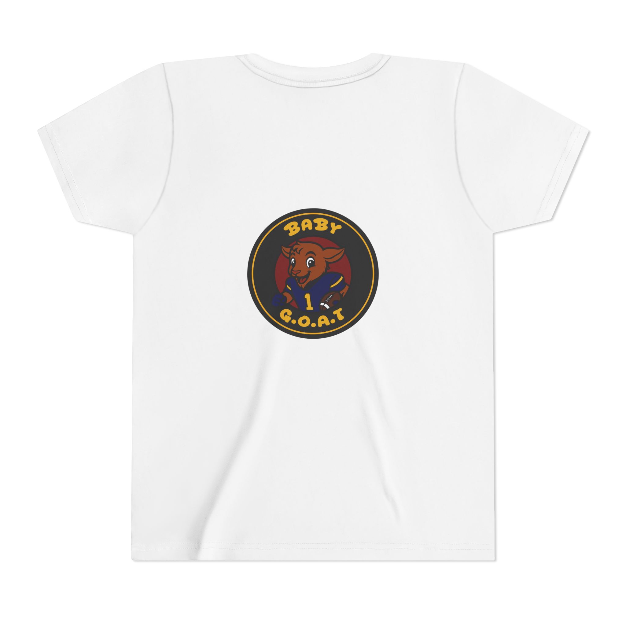 Davon The Touchdown Star Baby G.O.A.T. Youth T-Shirt — Cute Goat Sports Graphic Tee - Image 2