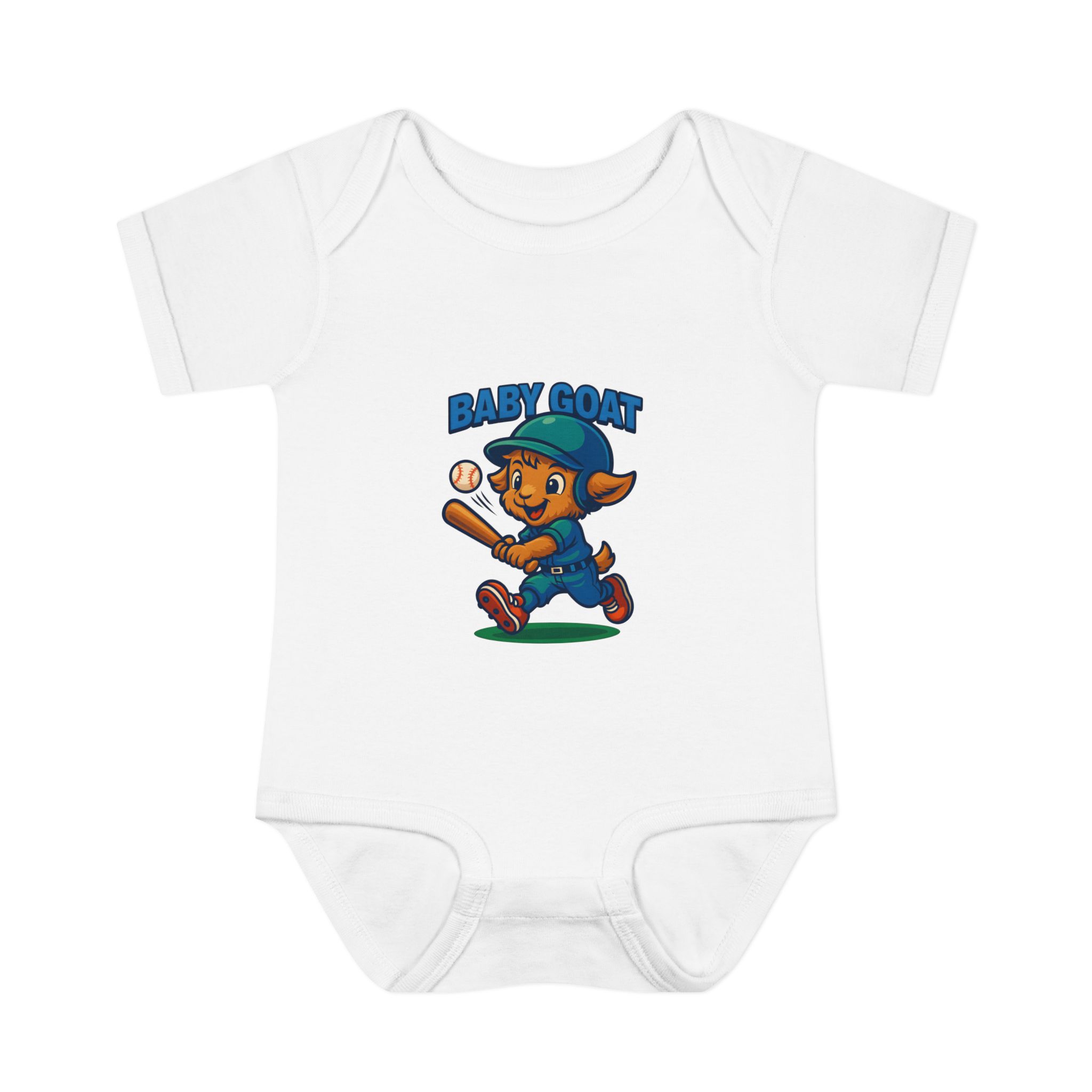 Gen Alpha Slugger Infant Baby Rib Bodysuit