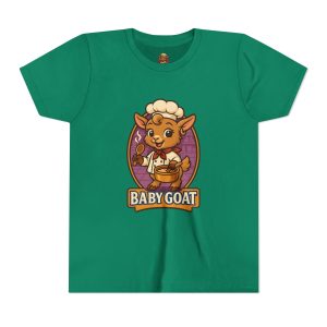 Youth Tee — Cute 'Baby Goat' Chef Kids T‑Shirt