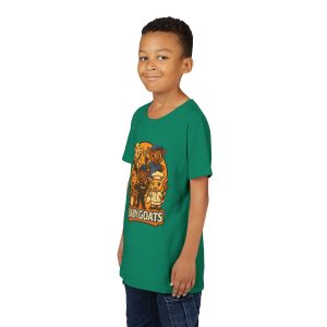 Little Dreamers Kids' 'Baby Goats' Graphic Tee - Baby GOATS Cartoon Family