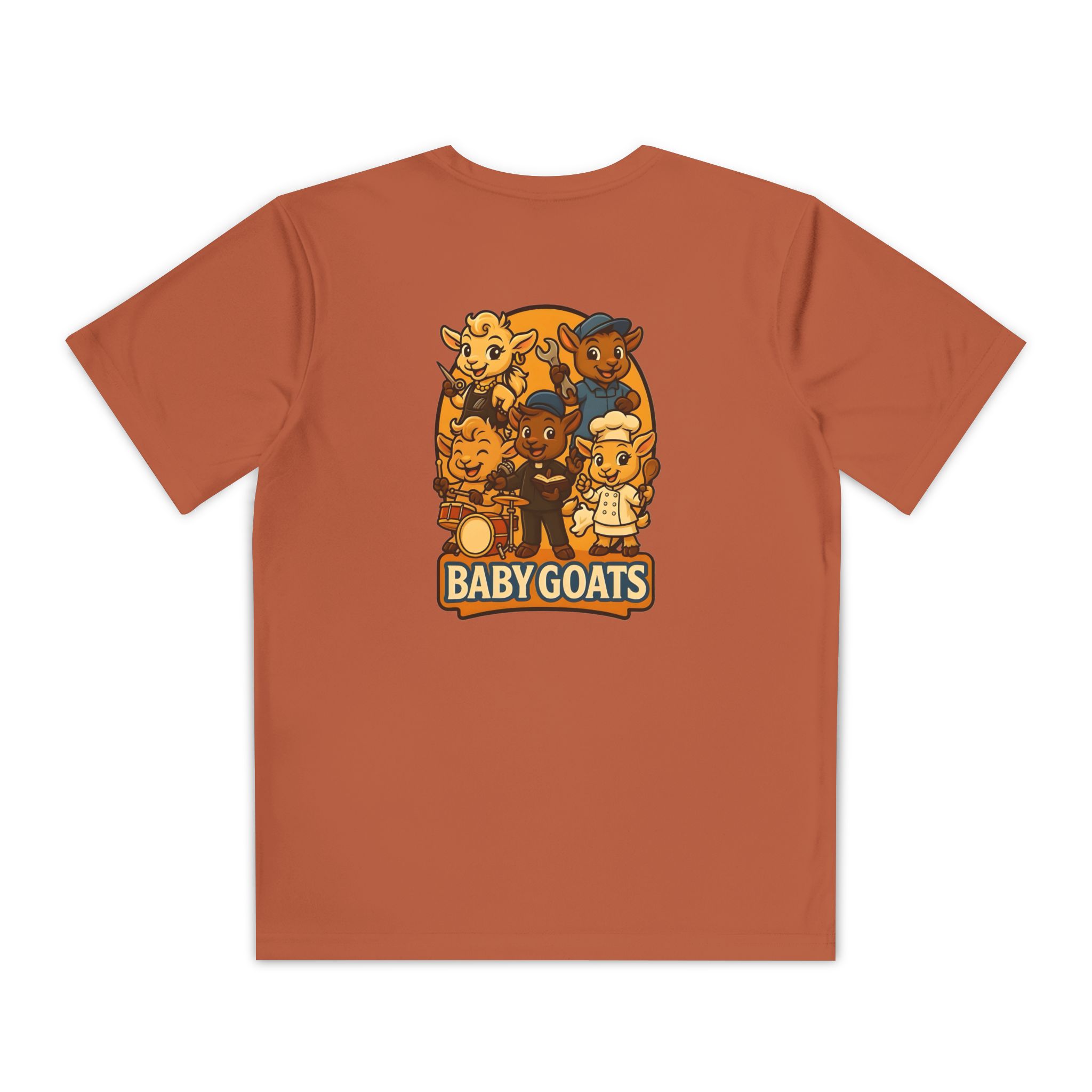 Youth T-Shirt — "Baby Goats" Cute Cartoon Kids Tee - Image 6