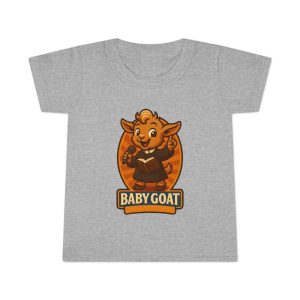 Baby Goat Toddler T-Shirt — Cute Singing Goat Kids Tee