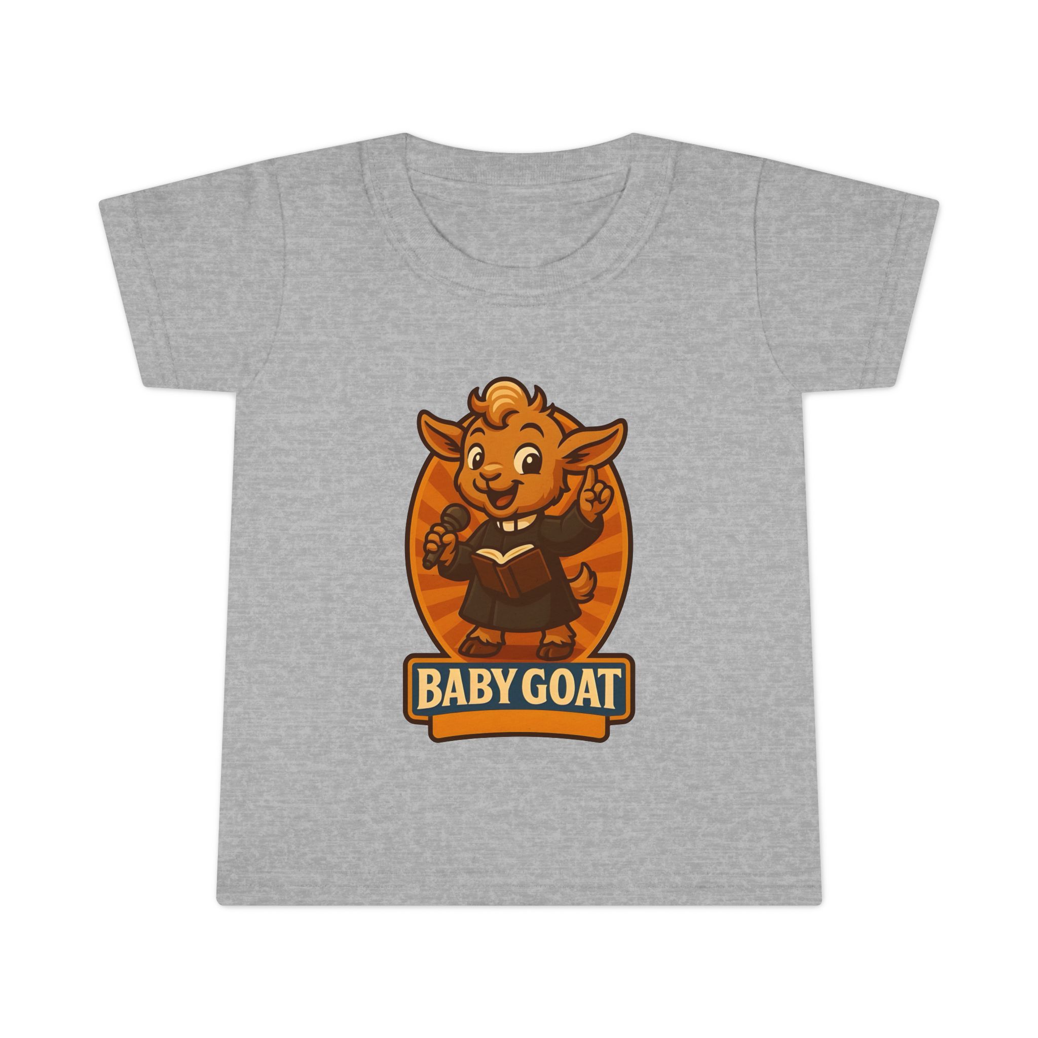 Baby Goat Toddler T-Shirt — Cute Singing Goat Kids Tee