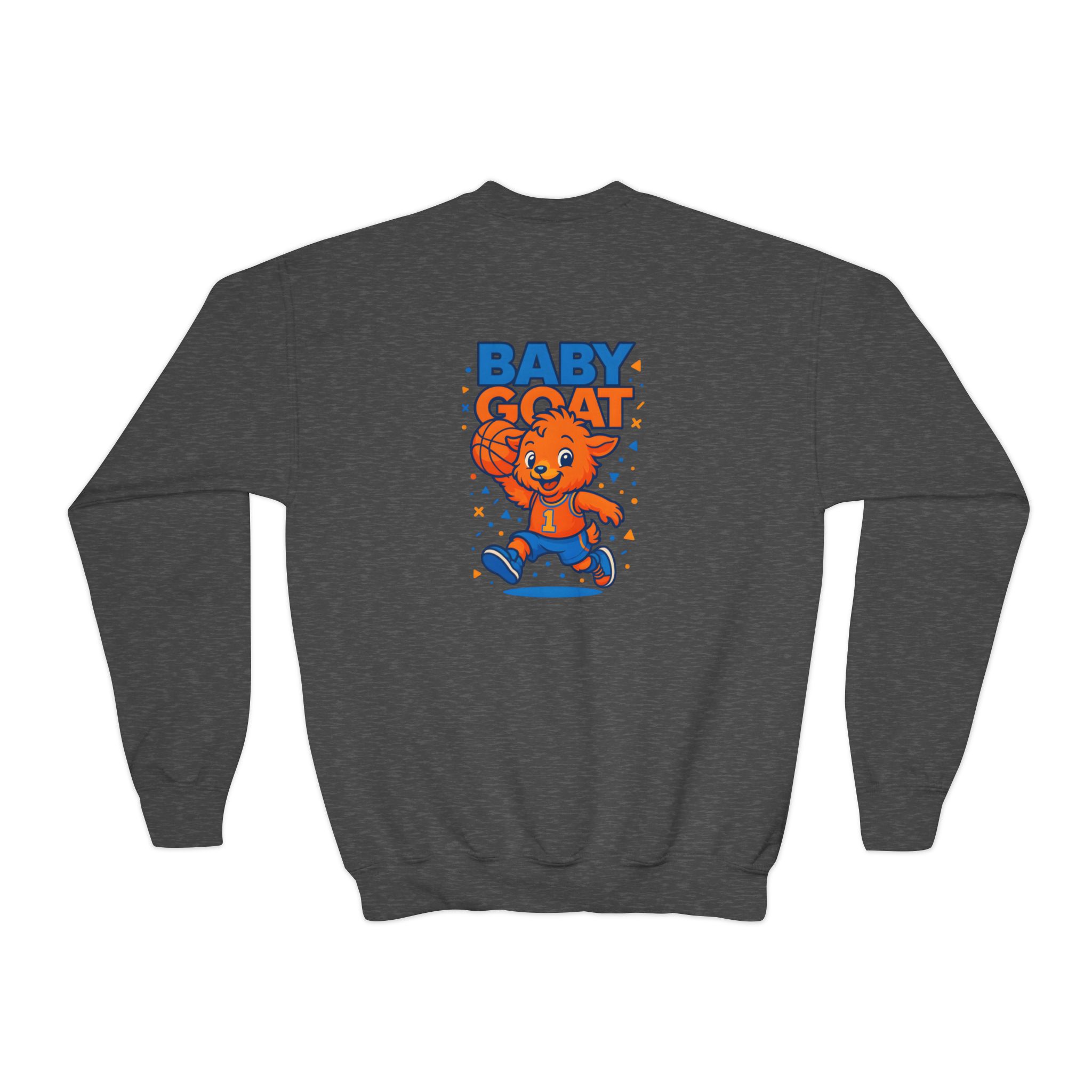 Baby G.O.A.T – MJ Youth Crewneck Sweatshirt - Image 14