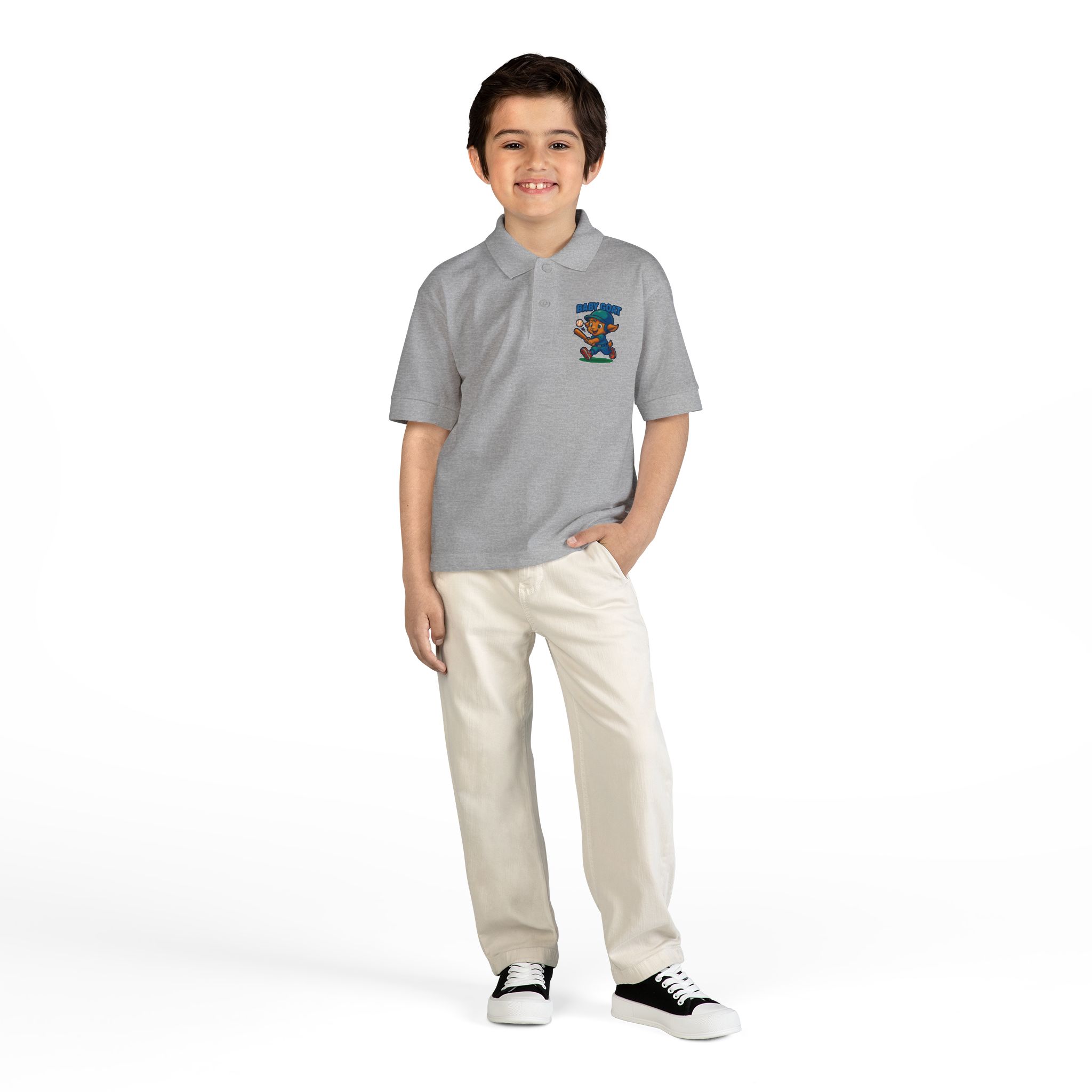 Gen Alpha Slugger Dry Blend® Youth Jersey Polo - Image 12