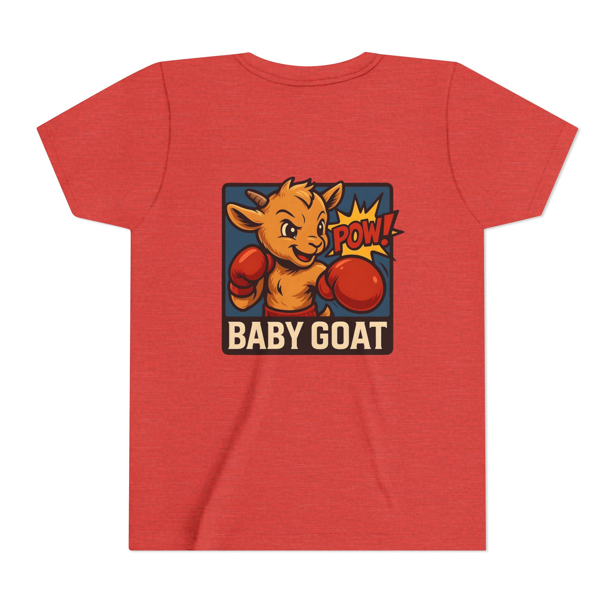 Baby G.O.A.T – Benny the Boxer Youth Tee — "Baby Goat" Boxing Cartoon Kids Shirt - Image 14