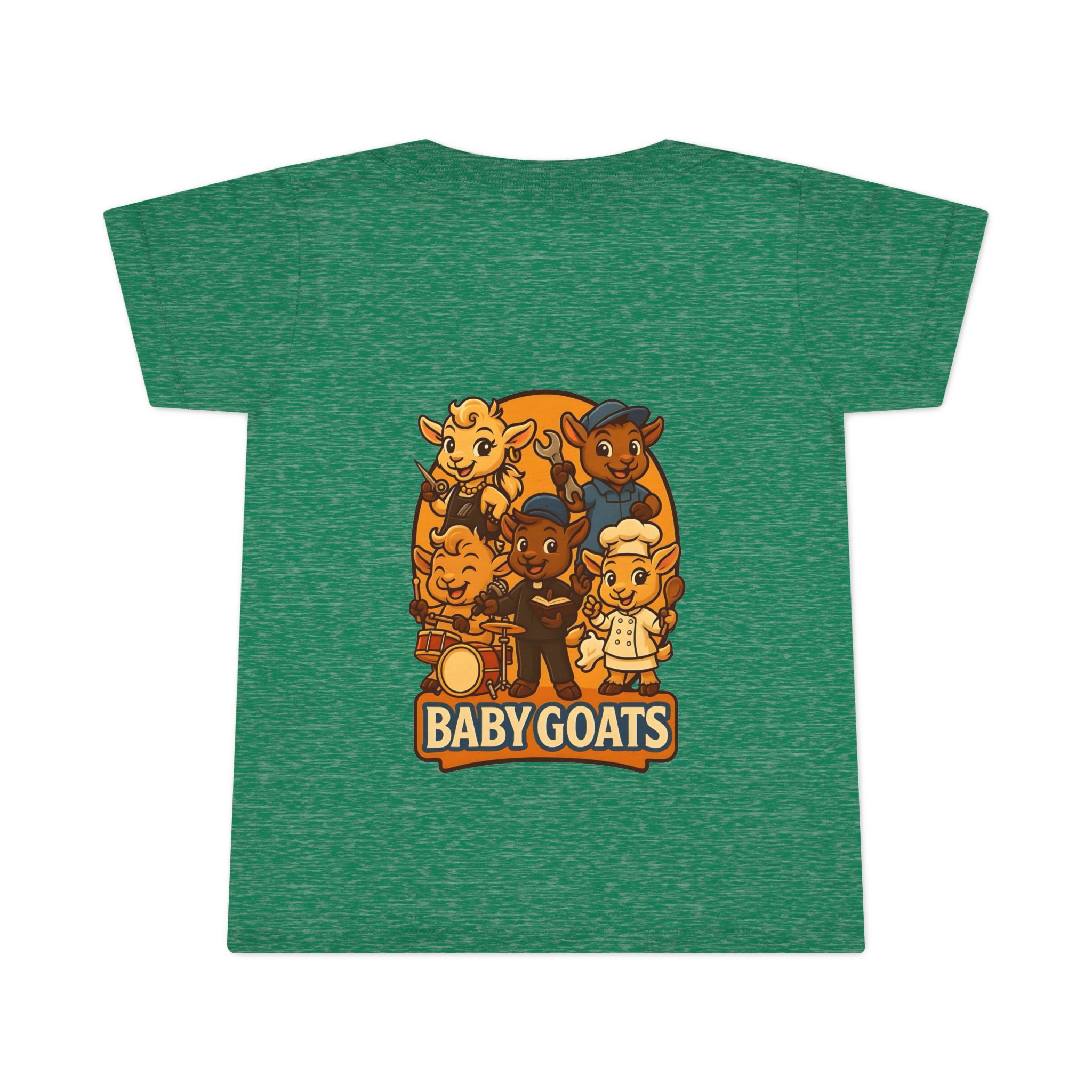 Baby Goats Toddler T-Shirt — Cute Cartoon Kids Tee - Image 11