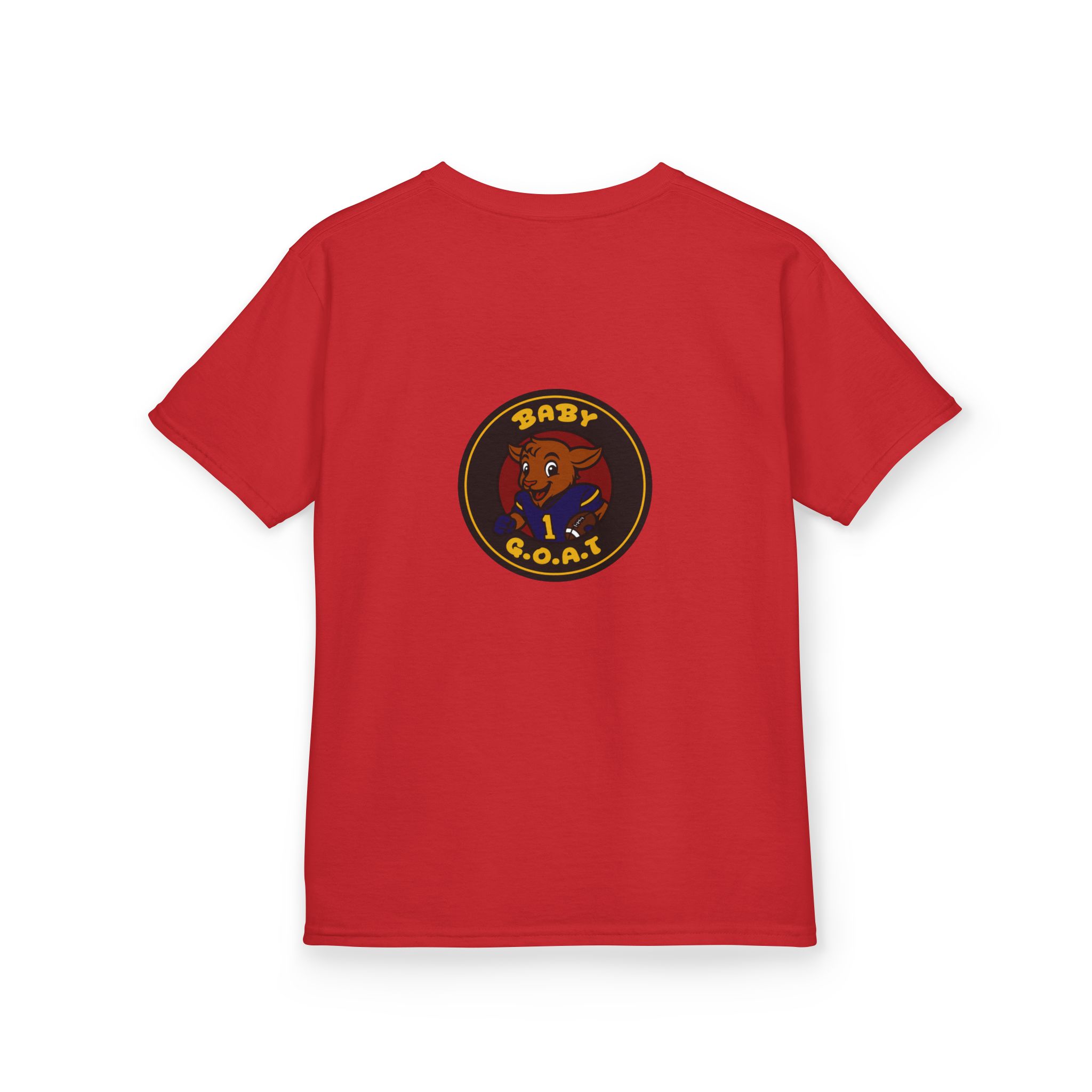Davon The Touchdown Star Kids T-Shirt — "Baby G.O.A.T." Cartoon Goat Graphic Tee - Image 16