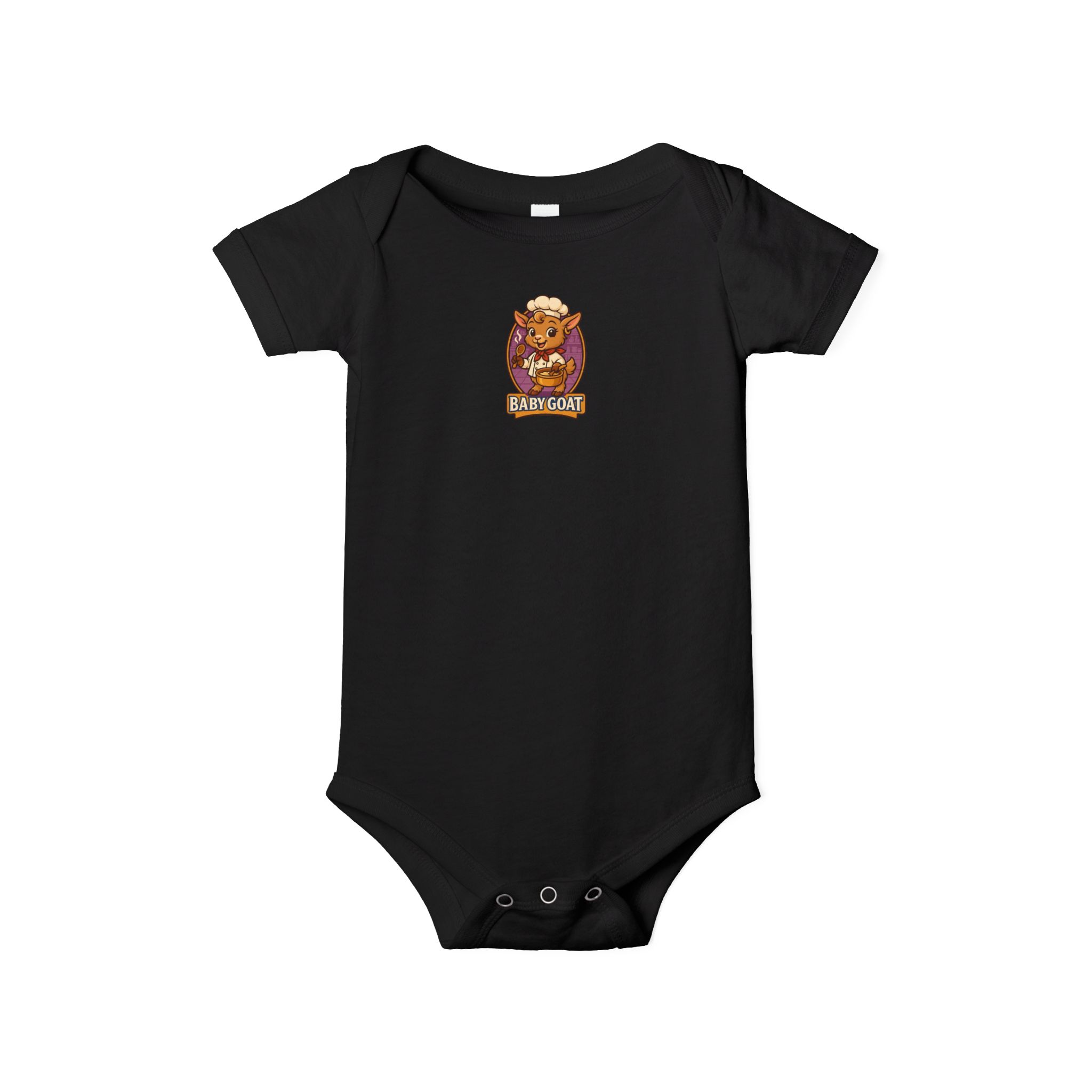 Infant Onesie with Cute Squirrel Chef Design — "Squirrel" Baby Bodysuit