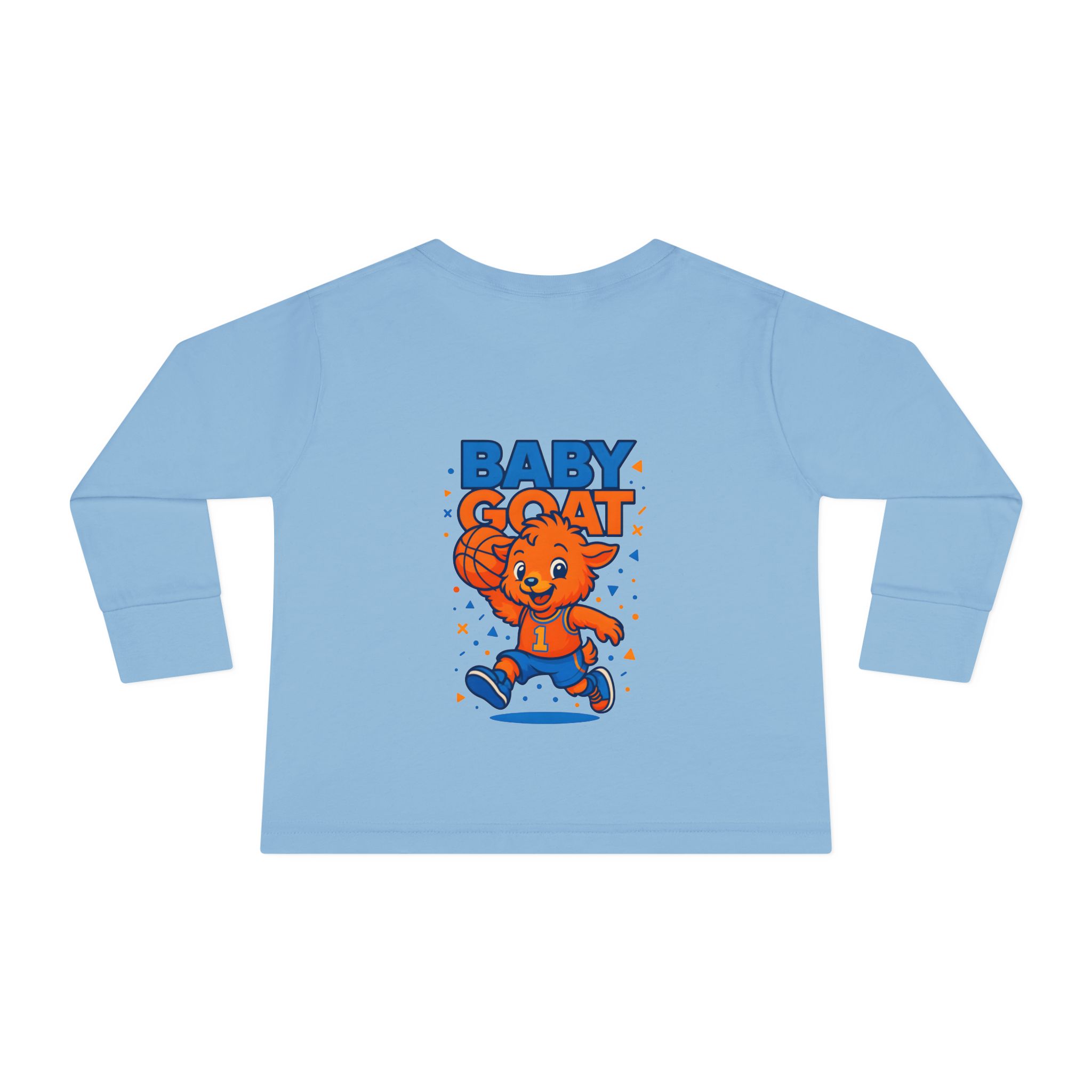Baby G.O.A.T – MJ Toddler Long Sleeve Tee - Image 6