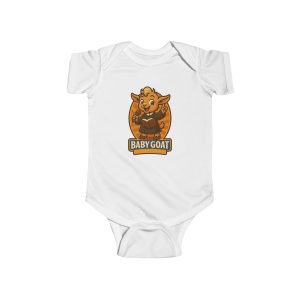 Baby Goat Infant Bodysuit – Cute Farm Animal Baby Onesie