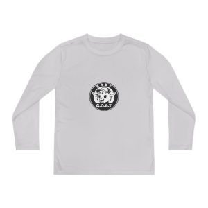 Baby G.O.A.T – Classic Edition Youth Long Sleeve 'Baby G.O.A.T.' Tee — Kids Graphic Performance Shirt