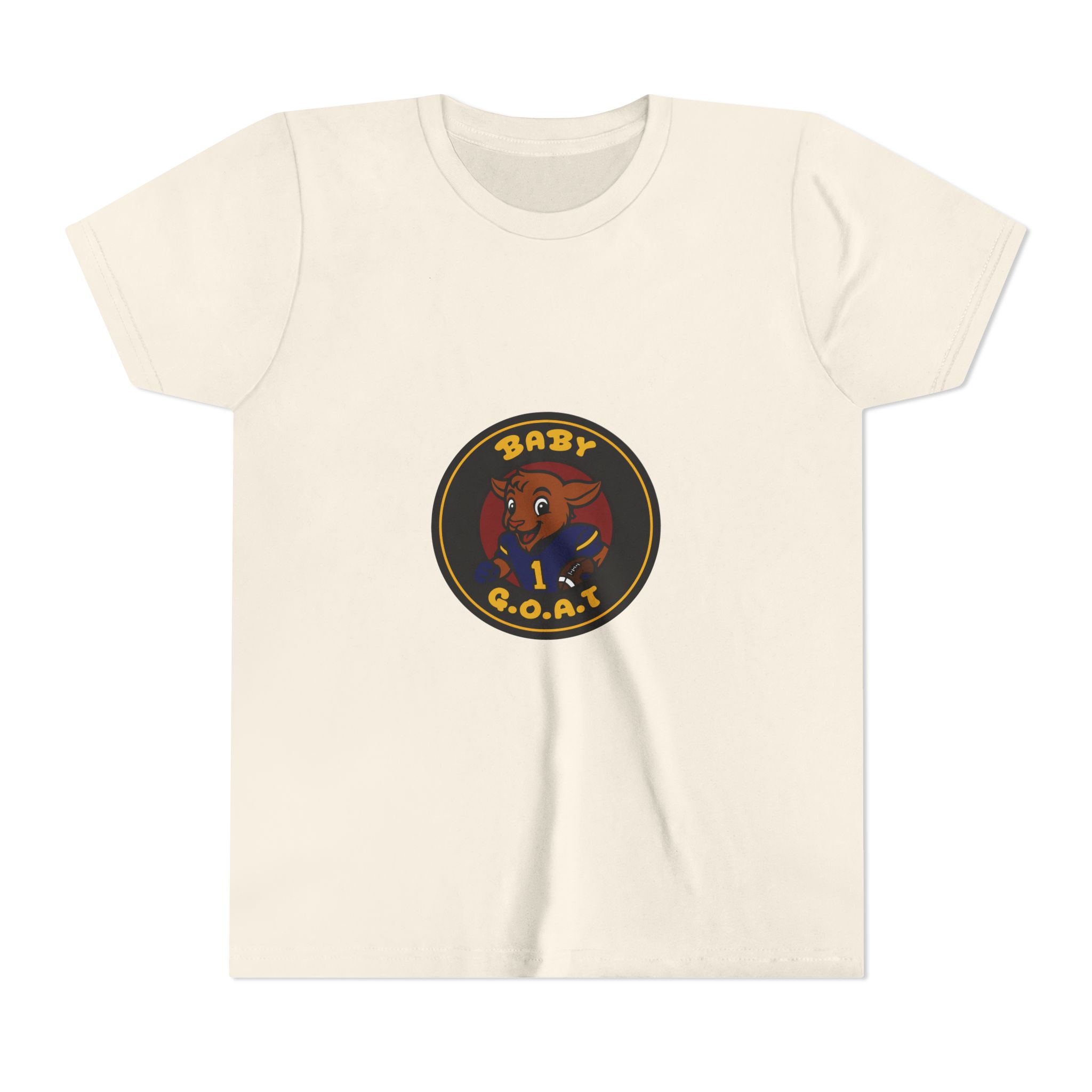 Davon The Touchdown Star Baby G.O.A.T. Youth T-Shirt — Cute Goat Sports Graphic Tee - Image 5