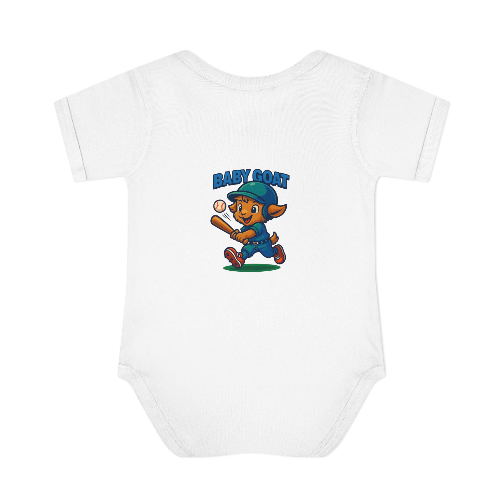 Gen Alpha Slugger Infant Baby Rib Bodysuit - Image 2