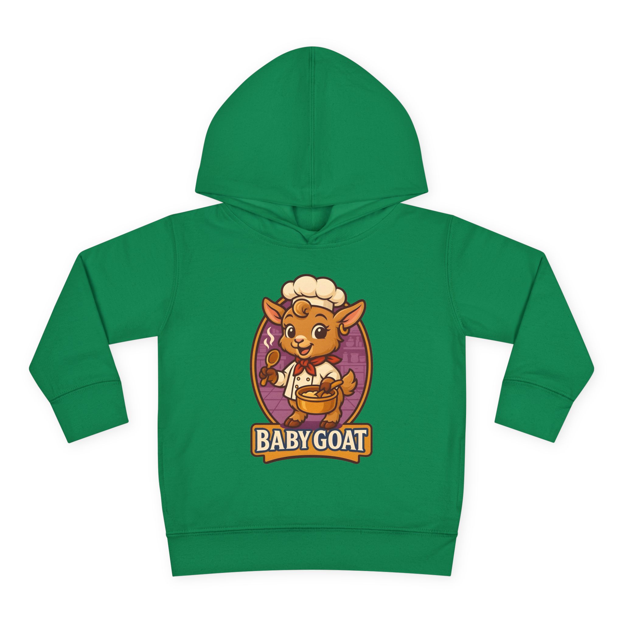 Baby Goat Toddler Hoodie — Cute Cartoon Kids Pullover Fleece - Image 5
