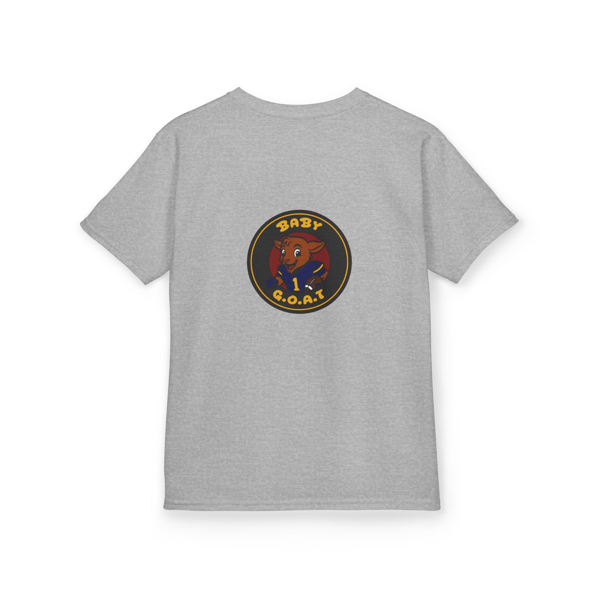 Davon The Touchdown Star Kids T-Shirt — "Baby G.O.A.T." Cartoon Goat Graphic Tee - Image 4