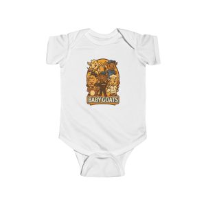 Baby Goats Infant Bodysuit — Cute Cartoon Kids Onesie