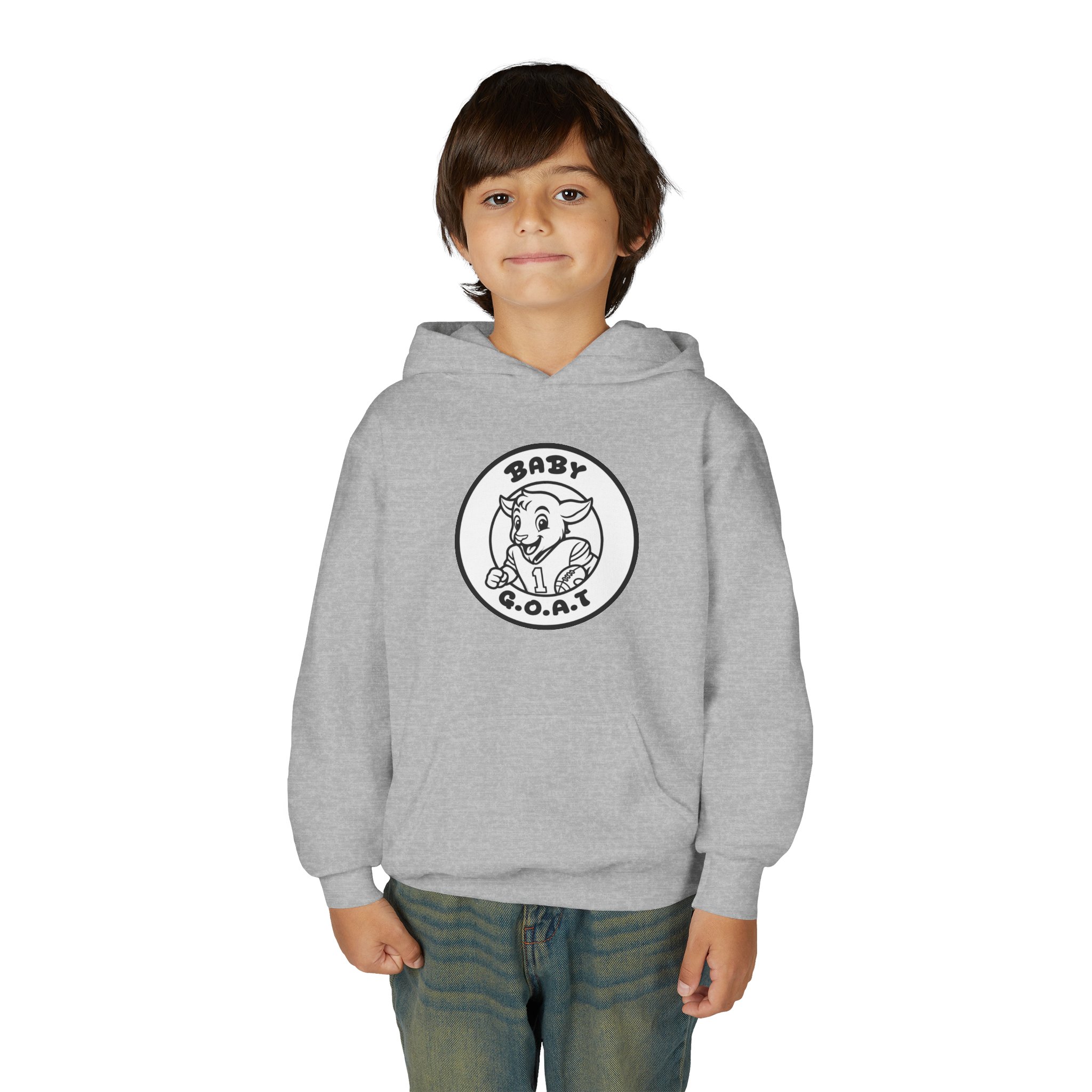The Touchdown Star Youth Heavy Blend Hooded Sweatshirt - Image 11