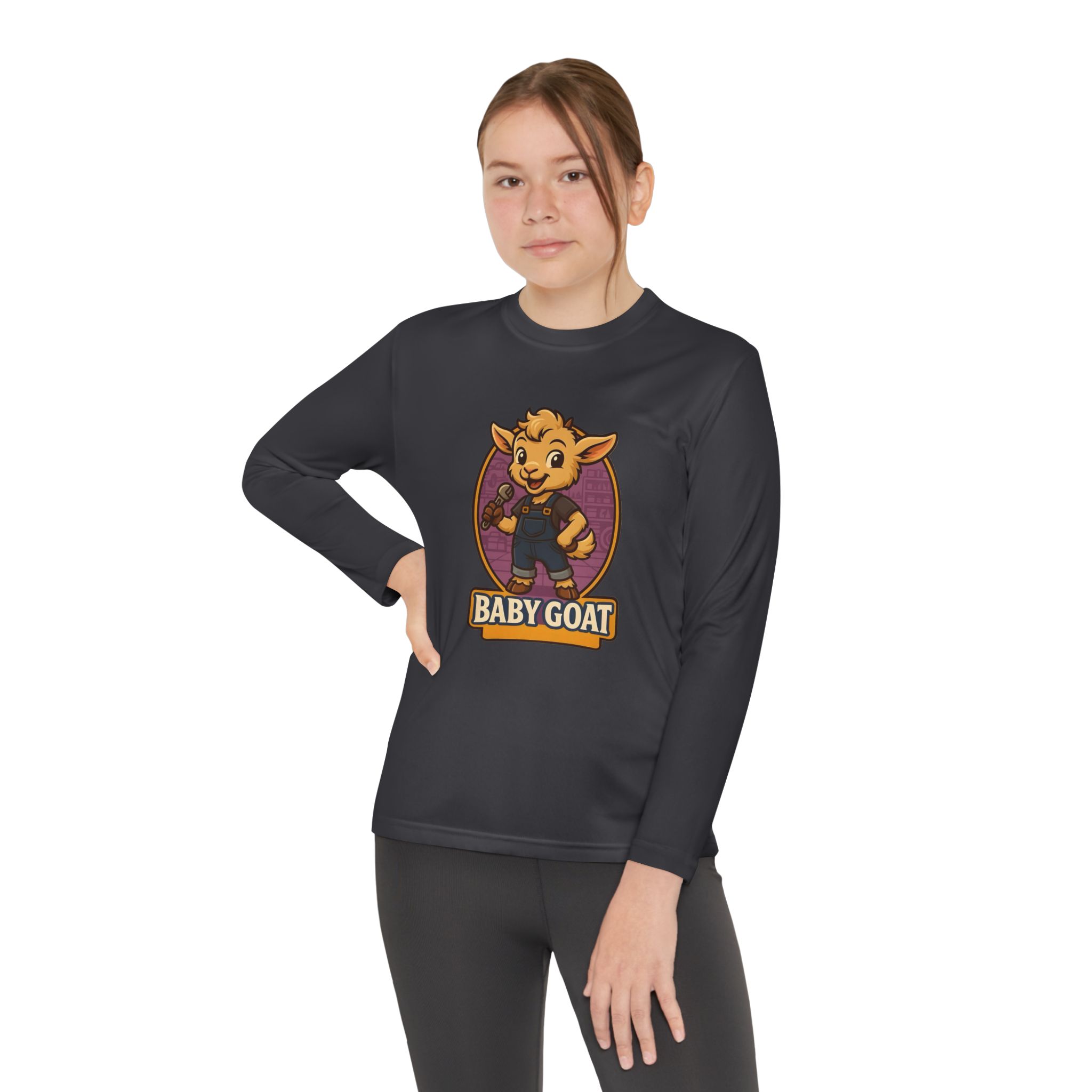 Youth Long Sleeve Competitor Tee - Image 8