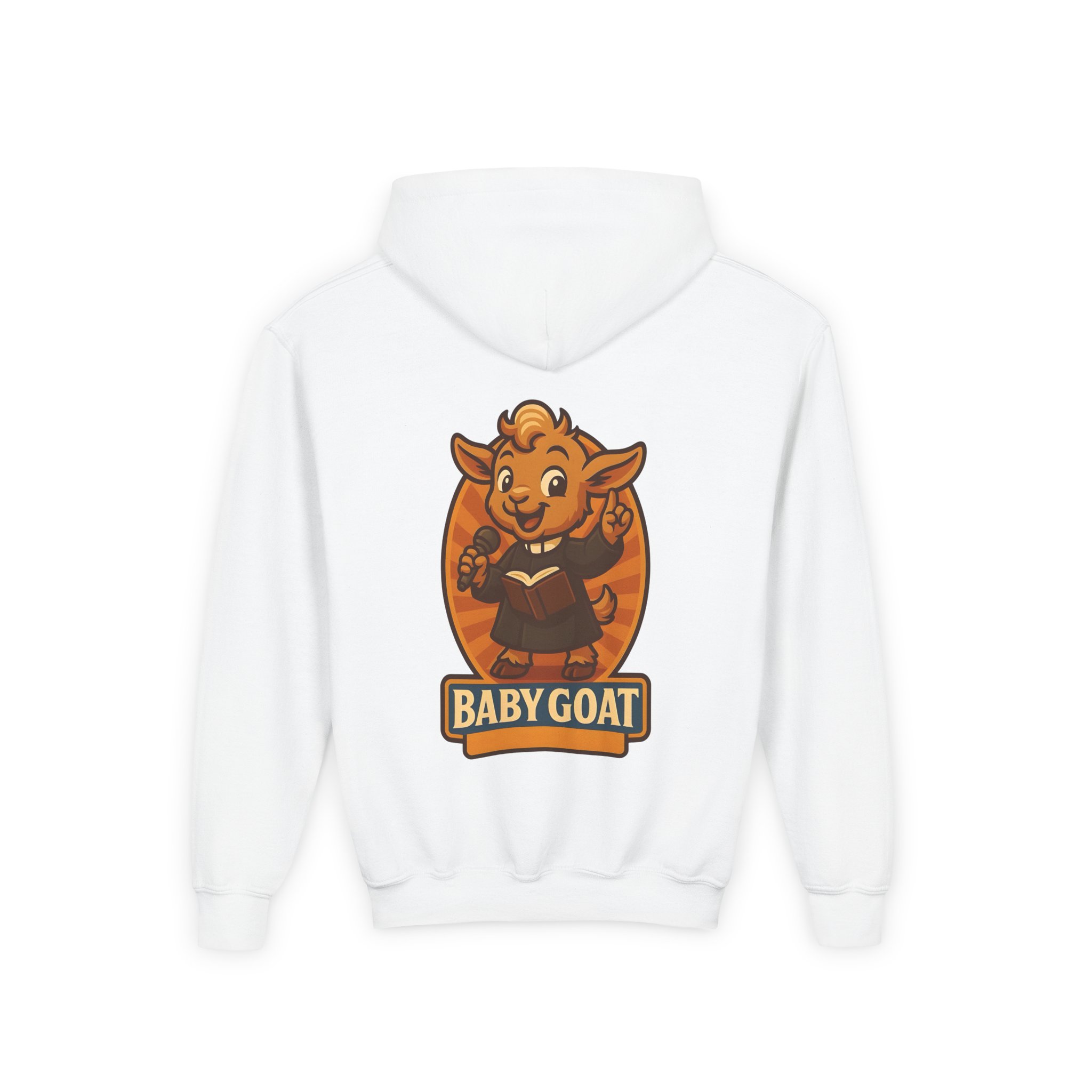 Baby Goat Hoodie — Cute Kids Goat Graphic Sweatshirt - Image 2