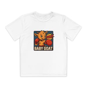 Baby G.O.A.T – Benny the Boxer Kids Boxing Tee — "Baby Goat" Youth Competitor Shirt