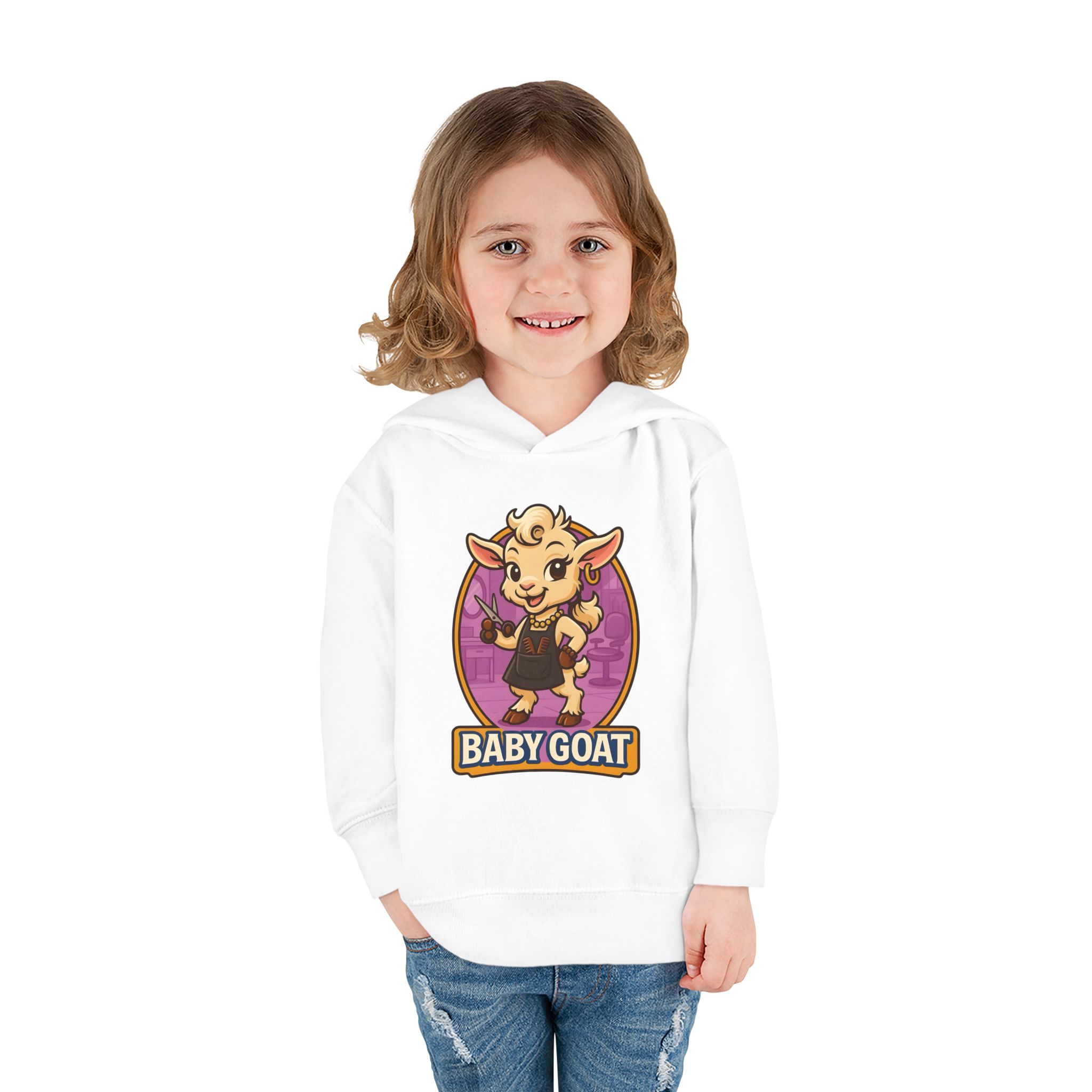 Joy the Stylist Toddler Pullover Fleece Hoodie - Image 4