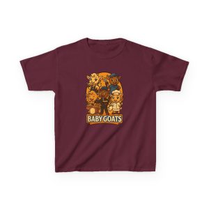 Kids T‑Shirt — "Baby Goats" Cute Goat Squad Graphic Tee for Children