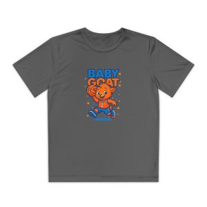 Jordan the G.O.A.T Tee for Youth | Playful Sports Vibe