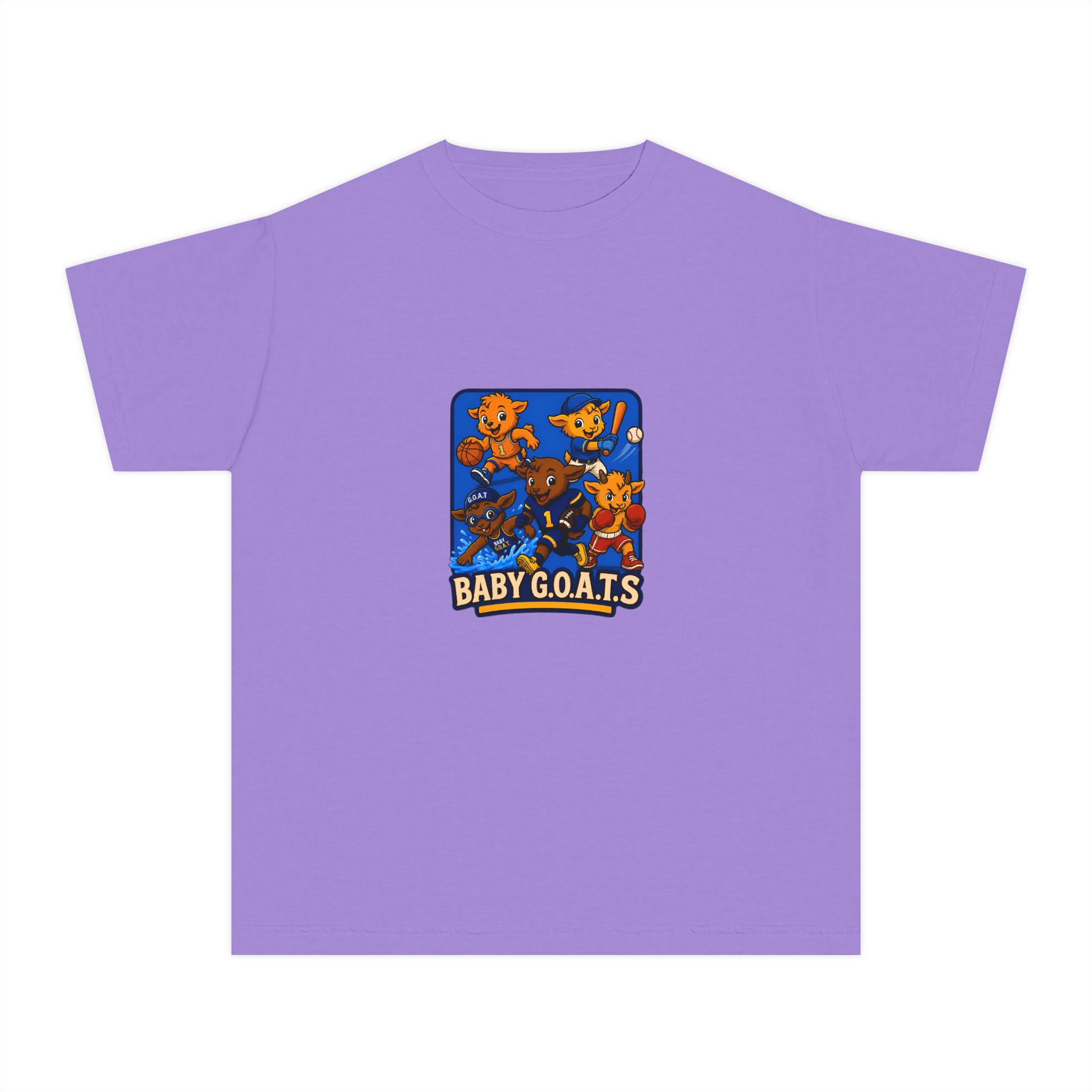 Little Legends Baby G.O.A.T.S. Youth Tee — Cute Cartoon Baby Goats Kids T‑Shirt