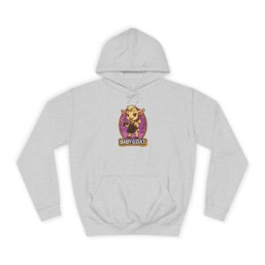 Joy The Stylist Baby Goat Hoodie — Cute College-Inspired Graphic Pullover