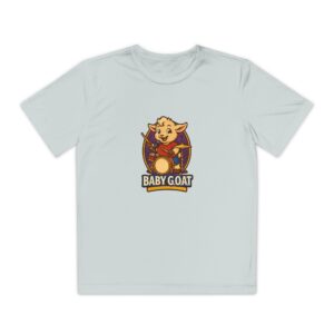 Rocky The Drummer  Kids "Baby Goat" Graphic Tee - Youth Competitor T-Shirt