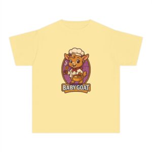 Mary The Cook Baby Goat Youth Tee — Cute Kid’s Goat Graphic Shirt
