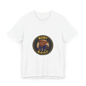 Devon The Touchdown Star Yello Background Baby G.O.A.T. T-Shirt — Cute Cartoon Goat Graphic Tee