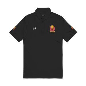 Joy The Stylist Embroidered Crest Polo Shirt — Men's Performance Golf/Work Polo