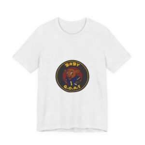 Devon The Touchdown Star Baby G.O.A.T. Graphic Tee — Cute Kid Goat Logo Shirt