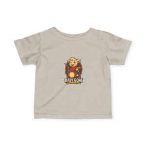 Rocky The Drummer  Baby Goat Infant Tee — Cute Cartoon Kids Shirt