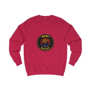 Devon The Touchdown Star Baby G.O.A.T. Sweatshirt — Cute Cartoon Goat Crewneck for Kids & Casual Wear