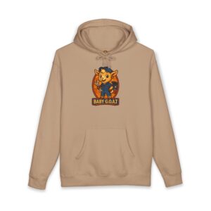 Max The Auto Helper Baby Goat Hoodie — Cute Cartoon Kid Goat Pullover