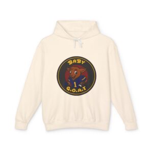 Devon The Touchdown Star Baby G.O.A.T. Hoodie — Funny Cartoon Goat Graphic Pullover