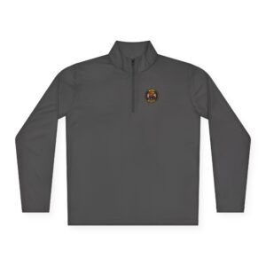 Devon The Touchdown Star Yello Background Quarter-Zip Pullover — 'Baby G.O.A.T.' Retro Athletic Logo