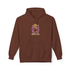 Joy The Stylist Baby Goat Graphic Hoodie — Cute Cartoon Kid Goat Pullover