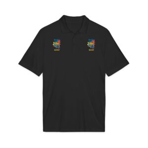 Barry The Slugger Youth Baseball G.O.A.T. Polo Shirt — Embroidered Team Logo